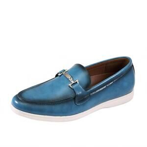 NEW AMALI men's cahill loafer in teal